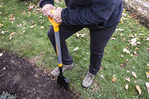 True Temper 2540800 Border Spade with Hardwood Handle and D-Grip