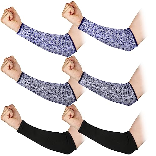Sintege Arm Sleeves for Thin Skin,12.6 Inch,Light Blue, Dark Blue, Black - color: Light Blue, Dark Blue, Black, size: 12.6 Inch