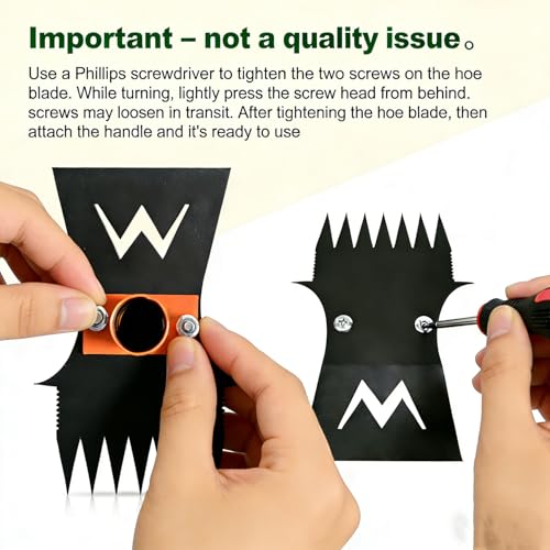 4-in-1 Weeding Tool with Hoe, Grabber, Pruning Shears & Scrub Brush,Garden Hoe & Weed Puller Tool with Long Handle,Dandelion Heavy Duty Uprooting Tool for Lawn Yard Garden - color: black