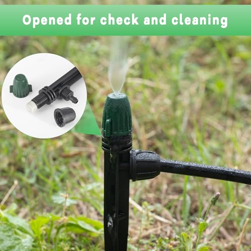 30 Pcs Irrigation Misters Emitters for 1/4" Drip Tubing - style: 30Pcs Misters