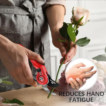 WISEUP Pruning Shears Garden Tool Garden Pruning Scissors