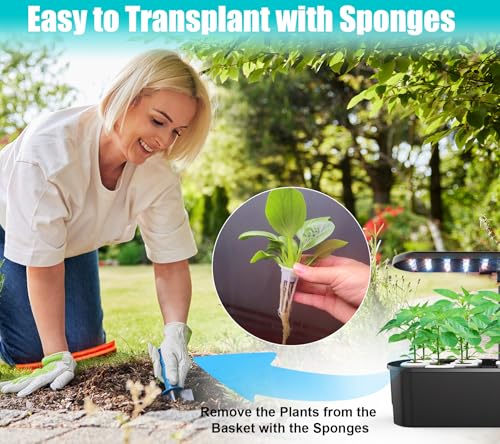 Replacement for Aerogarden Pods Hydroponic Accessories 103 Pcs - size: 103Pack Seed Pod Kits for Round Holes