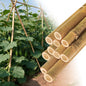 Natural Bamboo Plant Stake (Approx 8ft 10pcs 1") Sturdy Bamboo Poles, Durable Plant Bamboo Stake, Garden Climbing Plant Bracket. - size: 93in-10PCS