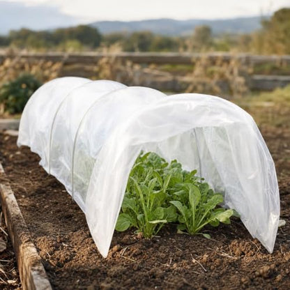 Plant Covers Freeze Protection,10x50FT Frost Cloth Row Covers - size: 10X50FT