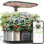 LETPOT LPH-Max 21-Pod Hydroponic Growing System Kits, Smart Indoor Garden with APP & WiFi Control, Auto Watering & Nutrient Supply, 36W Full Spectrum LED Grow Light, 7.5L Tank, Up to 30" Height - size: 21 Pods