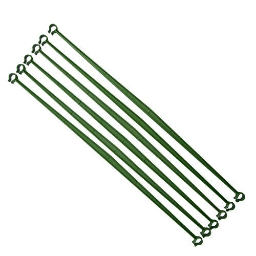 24Pcs 18" Tomato Cage Stake Arms, Trellis Connectors for 11mm Plant Stakes