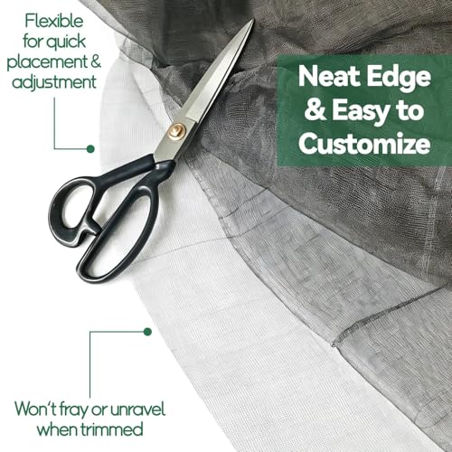 10x20ft Garden Netting, 60 Mesh Plant Protection Screen