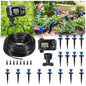 HIRALIY 50FT Drip Irrigation Kit with Timer for Raised Beds - size: 50FT