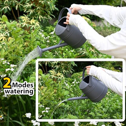1 Gallon Watering Can for Plants - color: Dark Grey
