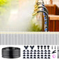 Thiswing 360° Adjustable Drip Irrigation System with 40 Nozzles - size: 200FT