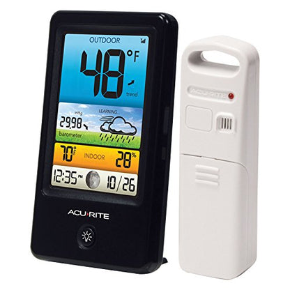 AcuRite (00509A1) Color Weather Forecaster for Temp, Humidity, Forecast