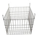 Garden Wire Compost Bin 30x30x24 inches, Black, Garden Bed Fencing