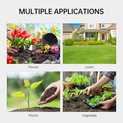 AAwipes Soil pH & Nitrogen Test Kits 2 in 1 Soil Testing Kits with Test Tube 100 Pcs Test Soil for Garden Lawn Grass Flower Vegetable Compost Nutrients Plants (J02-100)