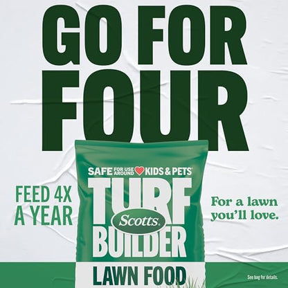 Scotts Turf Builder Lawn Food, 15.8 lbs. - size: 5,000 sq. ft.