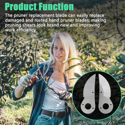 2/3 Hand Pruner Replacement Blade Spare Blade for Pruner Models 2, 4, 11