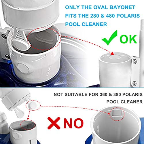 AMI PARTS 3 Pack Pool Cleaner Bags with Zipper