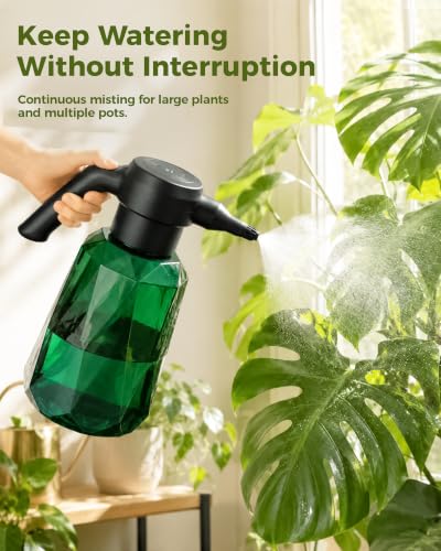 Bamworld Electric Spray Bottle 2L Rechargeable Battery Powered Sprayer