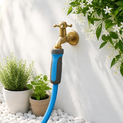 FEVONE Heavy Duty Garden Hose 12 ft, Hybrid Polymer Water Hose - size: 12' (feet)