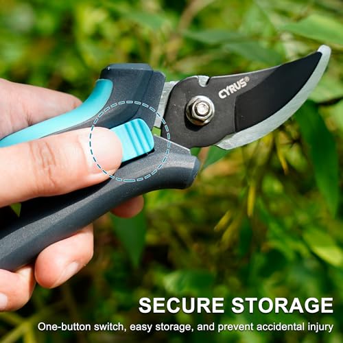 7.2 Inch Bypass Pruners Carbon Steel Garden Shears - style: Garden Shears 2