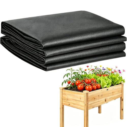 Raised Garden Bed Liner,Fabric Planter Liner for Vegetable Gardening