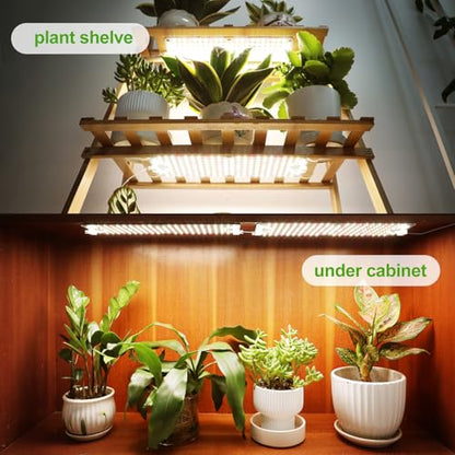 3-Pack Panel Grow Lights for Seed Starting,Veg, Bonsai,Seedling - size: Panel Grow Light(3Pack)