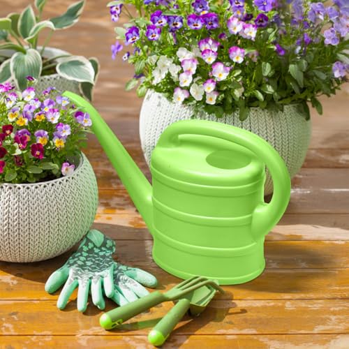 Watering Can - for Indoor Plant Garden - 1/3 Gallon - Green - color: Green