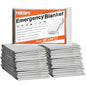Frocopo 6 Pack Emergency Mylar Blanket, Emergency Blanket Space Blanket Survival Rescue Insulating Reflective foil kit Outdoors Hiking Camping Blanket Perfect for Outdoors, Hiking, Camping Survival