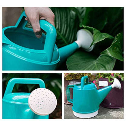 Bloem Watering Can Deluxe 2 Gallon (256 Fl Oz) Classic Blue (Pack of 4) - color: Classic Blue, size: 2.5 Gallon (Pack of 4)