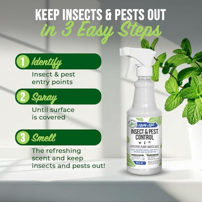 Mighty Mint Peppermint Oil Insect Repellent Spray, 16 oz - size: 16 Fl Oz (Pack of 1)