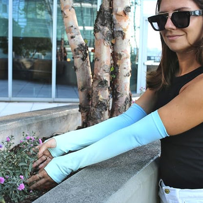 Millennials In Motion UPF 50 Long Sun Gloves