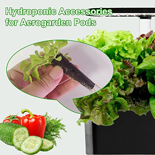 Grow Sponges, Starter Pods Compatible with Aero Garden,Refill Pods for Hydroponic Growing System (30pcs Sponges) - size: 30 pcs Sponges