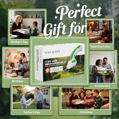 2-in-1 Hedge Trimmer (Green) - color: Green