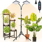 2Head 50W Grow Light with Stand for Seedlings, Seed Starting - size: 2-Head-Stand