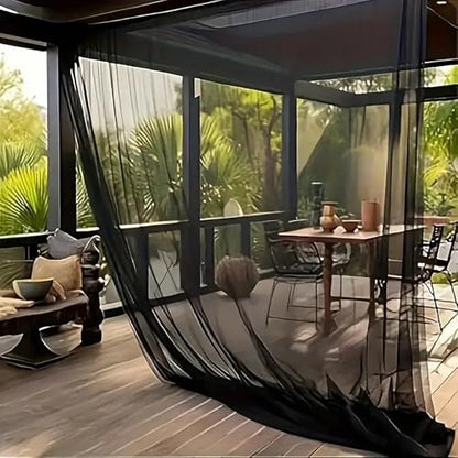 Patio Mosquito Netting, 10x13FT UV Resistant Bug Mesh for Balcony & Plants - size: 10x13 feet