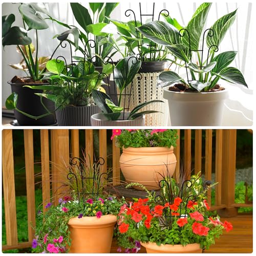 Coomin 14.5in Small Plant Trellis for Climbing Plants Indoor, 2P - size: 14.5in/4P