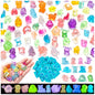 200Pcs Mini Glow in The Dark Resin Animal Blind Bags - style: BlindBags200Pcs