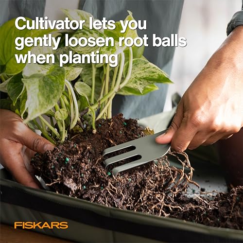 Fiskars 5-Piece House Plant Cultivating Tool Set for Indoor Gardening - size: 5-Piece Set