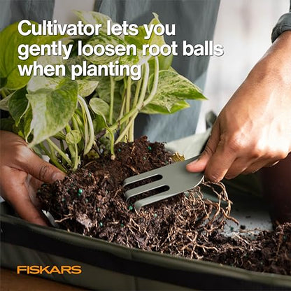 Fiskars 5-Piece House Plant Cultivating Tool Set for Indoor Gardening - size: 5-Piece Set