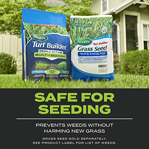 Scotts Turf Builder Triple Action Built for Seeding, 4.3 lbs. - size: 1,000 sq. ft., style: Triple Action