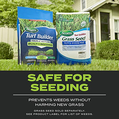 Scotts Turf Builder Triple Action Built for Seeding, 4.3 lbs. - size: 1,000 sq. ft., style: Triple Action