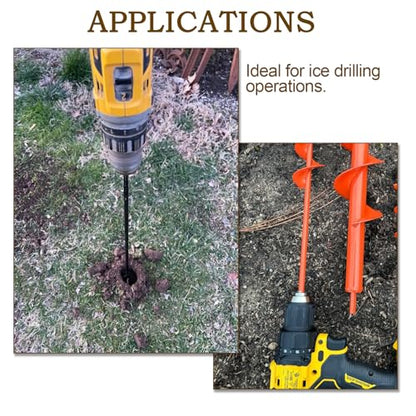 Two Stage Auger Adapter Ice Auger Kit