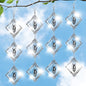 CHONOVO 12 Discs 4 Set Bird Deterrents for Outside, Wolf Wind Spinner - size: Wolf (12 Discs 4 Pcs)