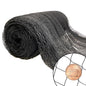 25x25ft Bird Netting for Chicken Coop, 1/2" Mesh Chicken Coop Netting Cover - size: 25'x25'-1/2''