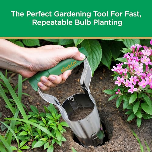 Miracle-Gro Adjustable Steel Bulb Planter