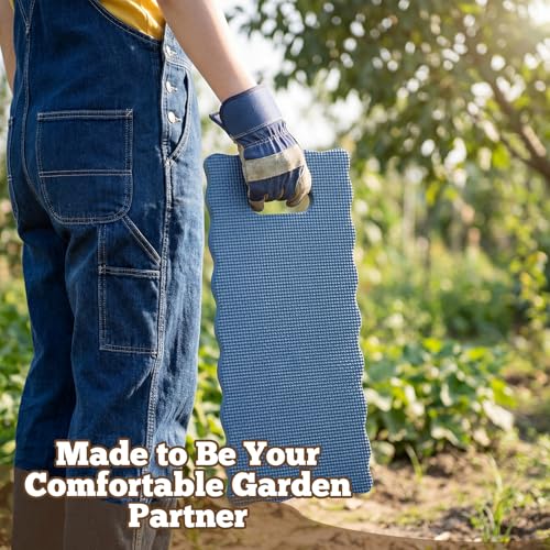 Woanger 12 Pcs Garden Kneeling Pad Foam Knee Mat 15.7x7 Inch, Multicolor - color: Multicolor