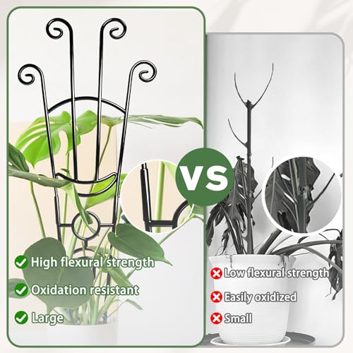 Coomin 32.6in Monstera Plant Support Trellis for Indoor Plants, 2P - size: 32in,rectangular/2p
