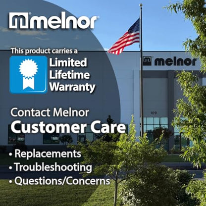 Melnor 65056-AMZ XT Turbo Oscillator with Range Adjustment and QuickConnect Product Adapter Set, Amazon Bundle - size: 1-Way Adjustable, style: Standard