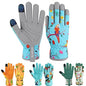 Gardening Gloves for Women, Garden glove, Garden Gifts for Gardener - size: Small, style: D-parrot
