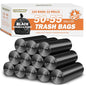 50-55 Gallon Trash Bags Unscented, 40'' x 50'', Black, 120 Count - color: 50-55 Gallon | 120 Count, size: 120 Count(pack of 1)