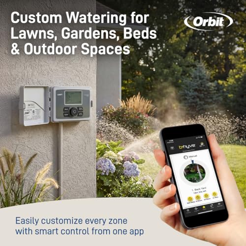 Orbit B-hyve Smart Sprinkler Controller, 6-Zone - 57946 - size: 6-Zone